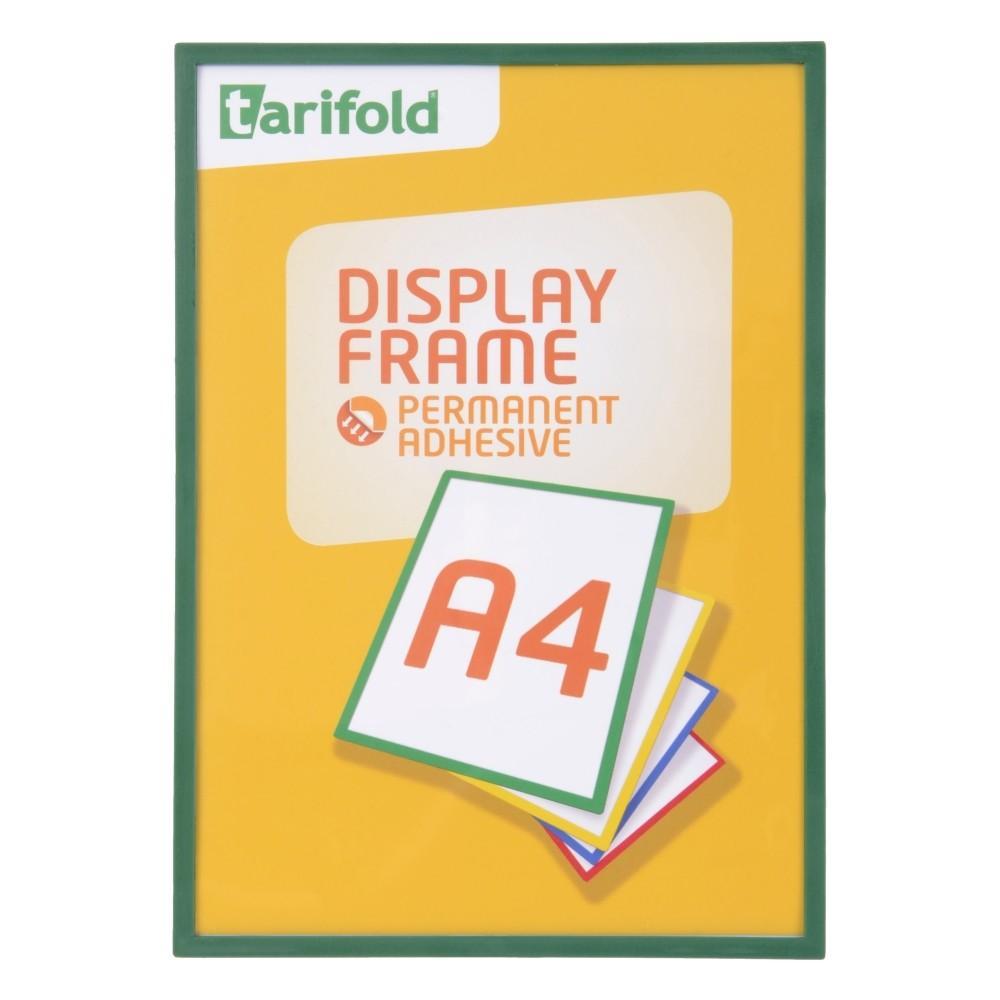 Tarifold display Frame samolepicí A4/1 ks zelený