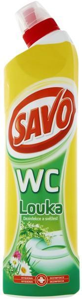 Savo WC čistič Vůně louky 750 ml