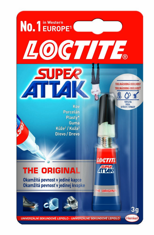 Loctite lepidlo vteřinové SUPER BOND Original, 4 g