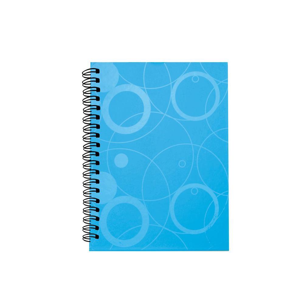 KARTON P+P blok kroužkový s boční spirálou NEO COLORI A4 linkovaný 70 listů modrý