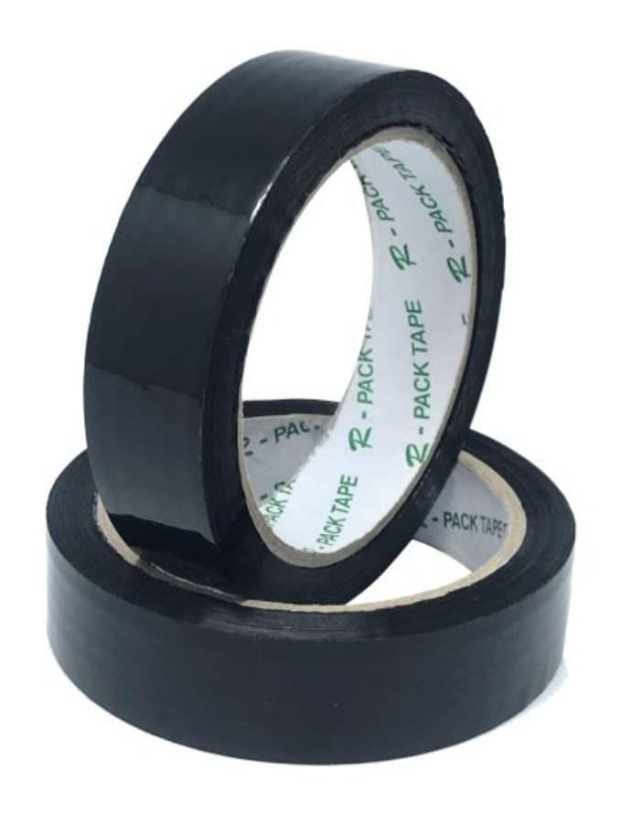 Lepicí páska barevná 24 mm x 66 m černá