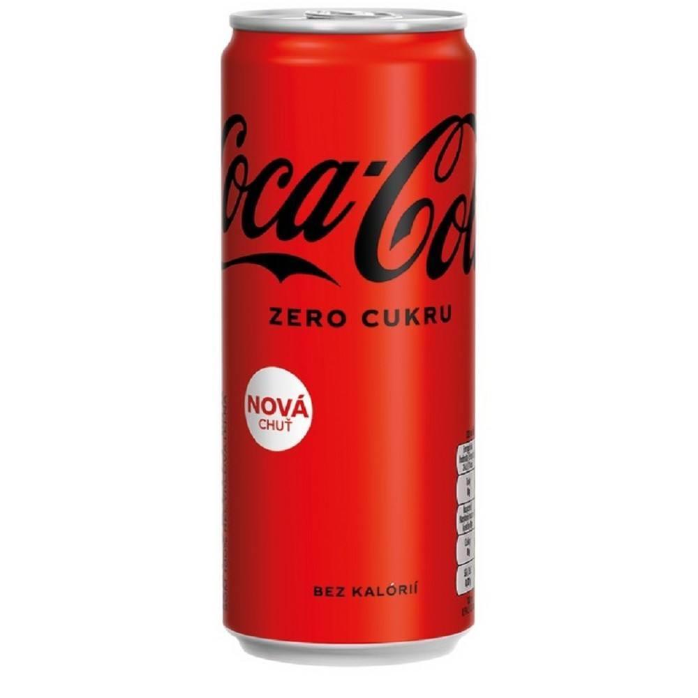 COCA COLA 0,33 l Zero plech