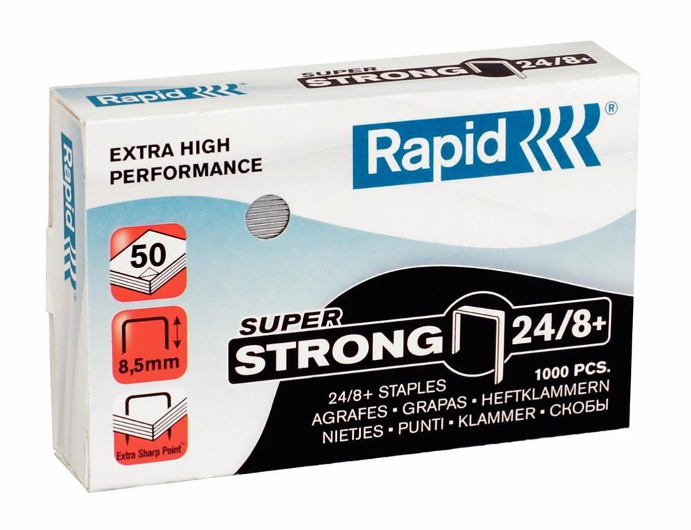 Rapid jehly do sešívačů 24/8+ SuperStrong, 1000ks