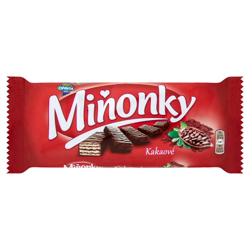 Oplatky Miňonky kakaové