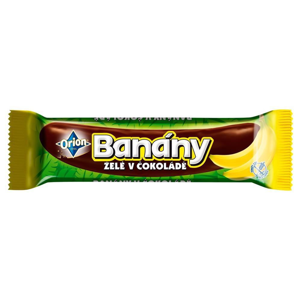 Tyčinka Banány v čokoládě 43 g