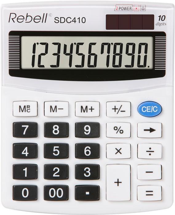 Rebell kalkulačka SDC 410 stolní / 10 míst.