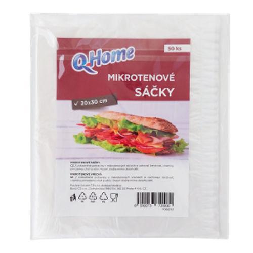 Sáček mikrotenový 200 x 300 / 50 ks čirý 8mic