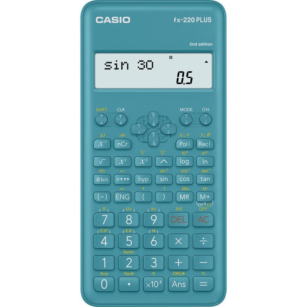 Casio kalkulačka FX 220 PLUS 2E školní modrá