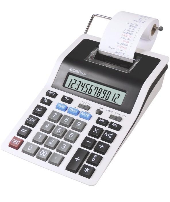 Rebell kalkulačka PDC 20 s tiskem
