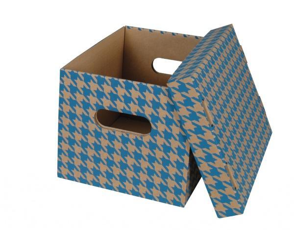 Emba krabice Honzíkova modrá 300 x 225 x 200 mm/2 ks