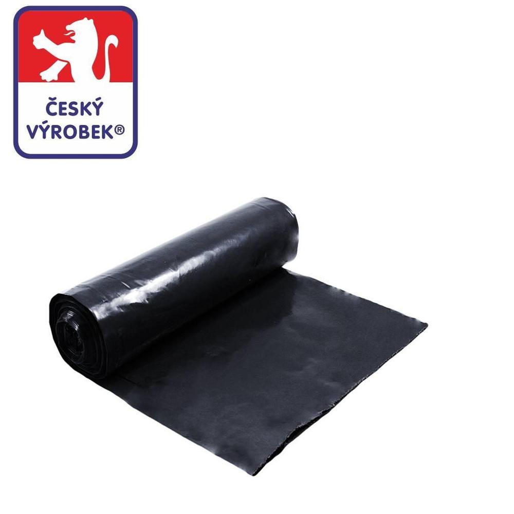 Pytel na odpadky 70 x 110 cm, 120 l (40mic) 25 ks - černý