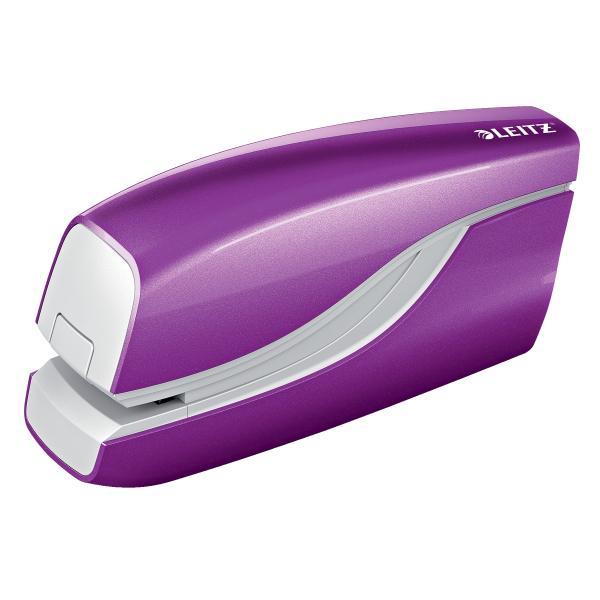 Leitz sešívač elektrický NeXXt WOW purpurový / 10 listů