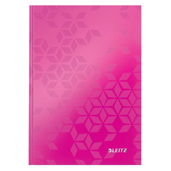 Leitz zápisník WOW A5 linkovaný růžový