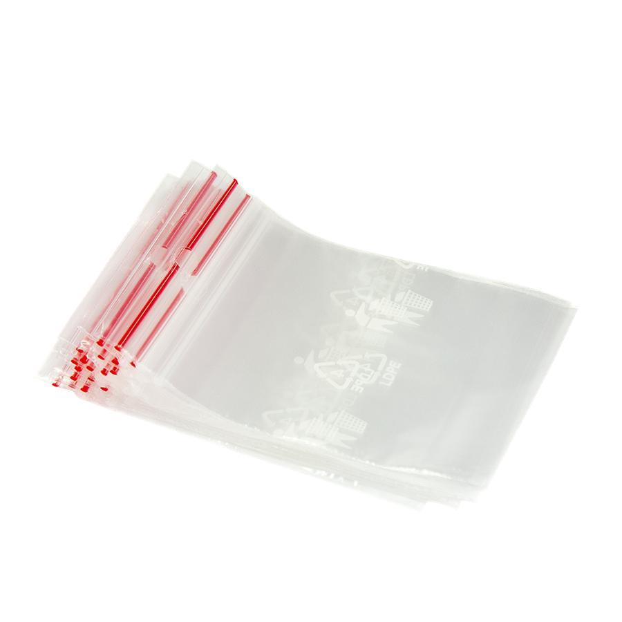 Sáček PE s rychlouzavíráním 60 x 80 mm, 40 mic / 100 ks