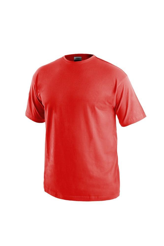 CXS tričko DANIEL, červené, barva 250 vel. S