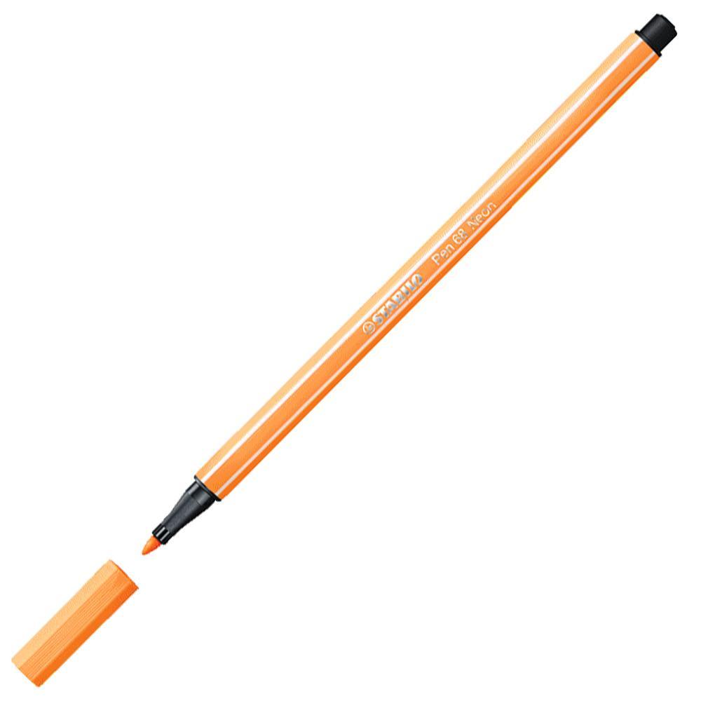 STABILO popisovač Pen 68 fluorescenční oranžová