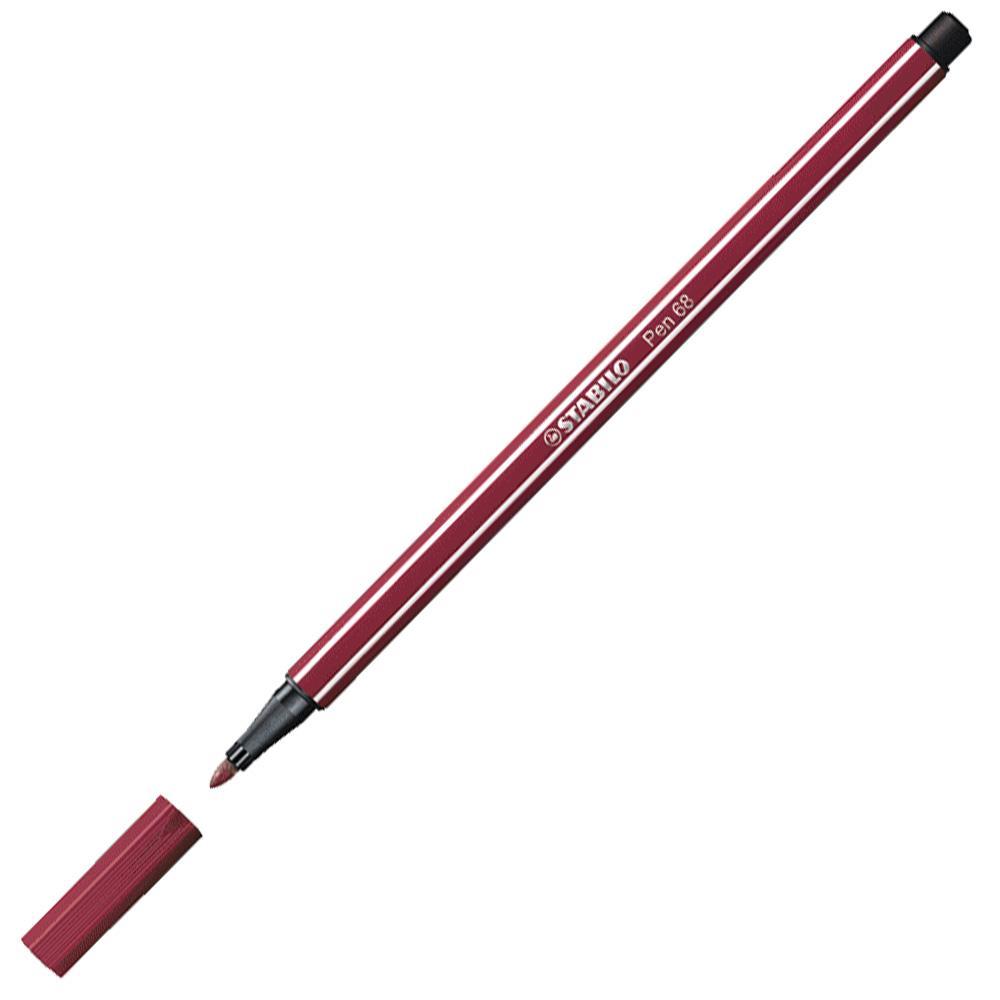 Prémiový vláknový fix STABILO Pen 68 purpurová