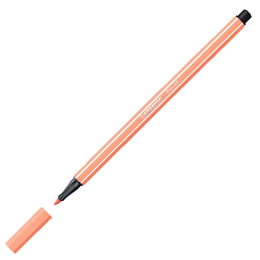 Prémiový vláknový fix STABILO Pen 68 světle růžová