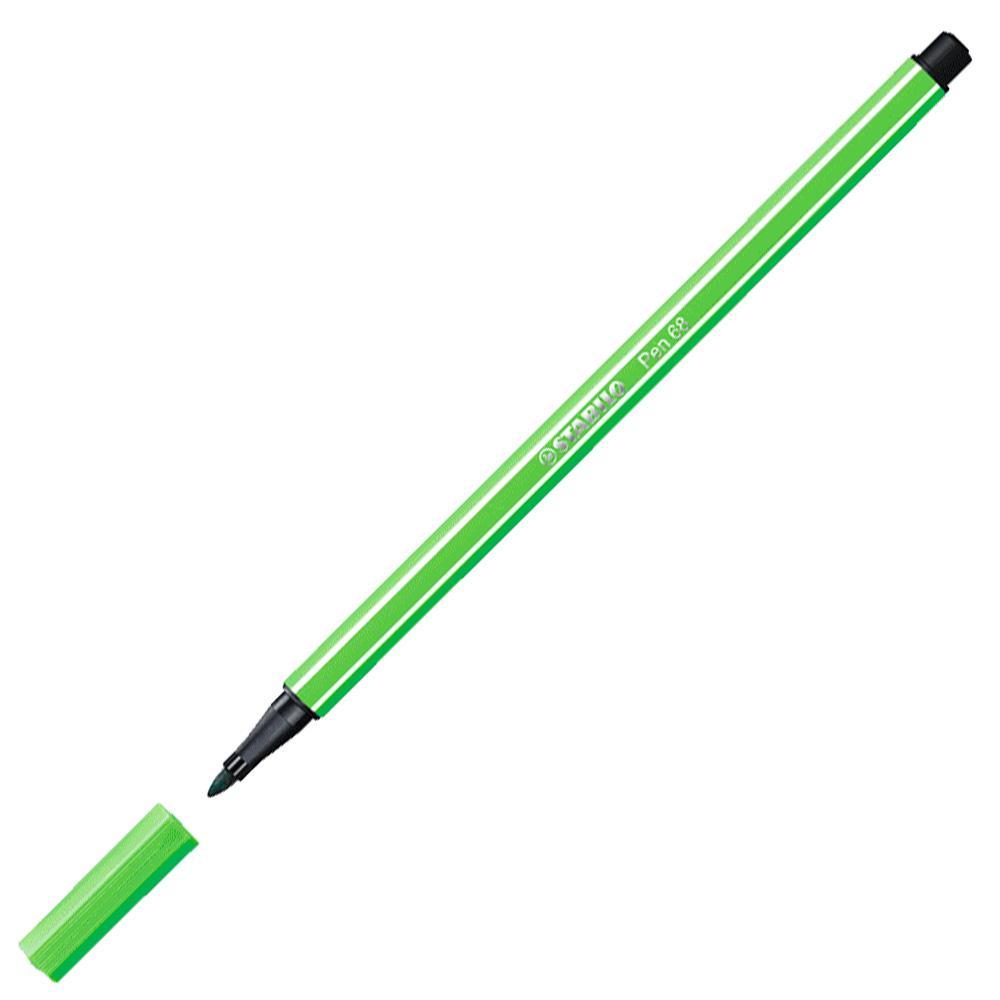 Prémiový vláknový fix STABILO Pen 68 listová zeleň
