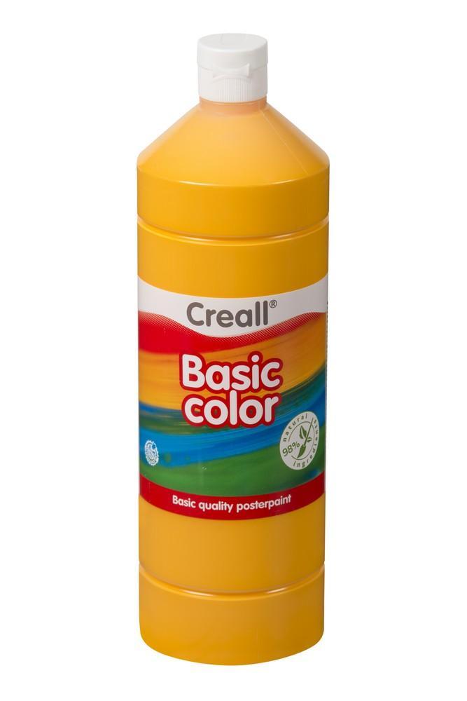 Barva temperová Creall 1 litr tmavě žlutá