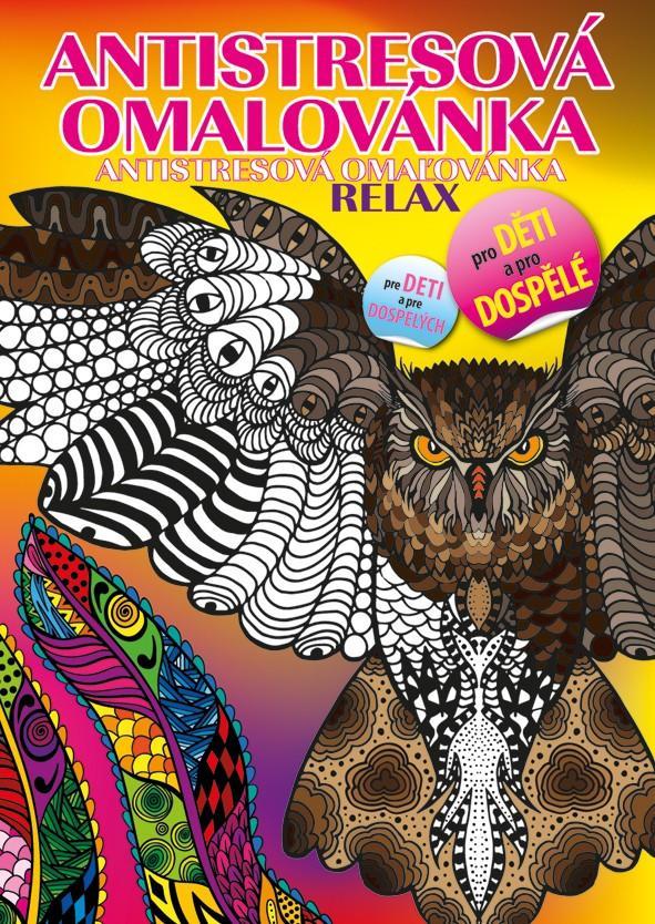 Baloušek Tisk omalovánky A4 antistresové - Relax