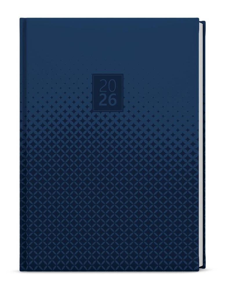 Baloušek Tisk diář týdenní Oskar Lamino A5 Modrý