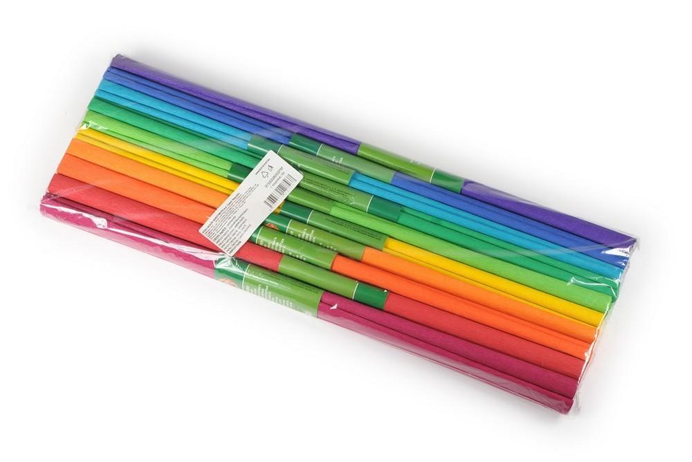 Koh-i-noor papír krepový mix barev duhy/sada 10 ks