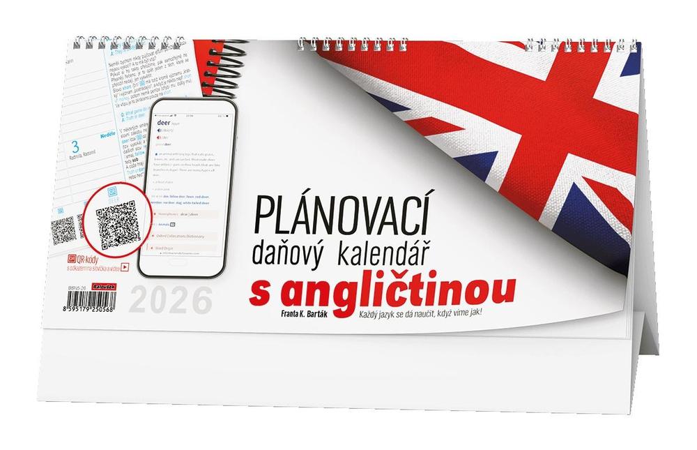 Baloušek Tisk kalendář stolní pracovní Business I. s angličtinou