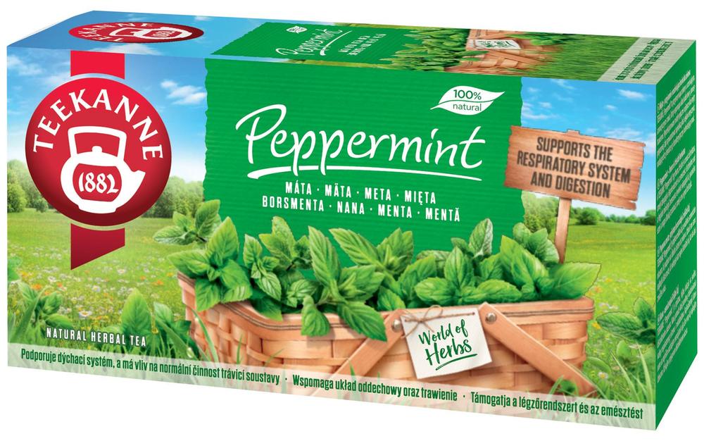Bylinný čaj Teekanne mátový / 20 sáčků