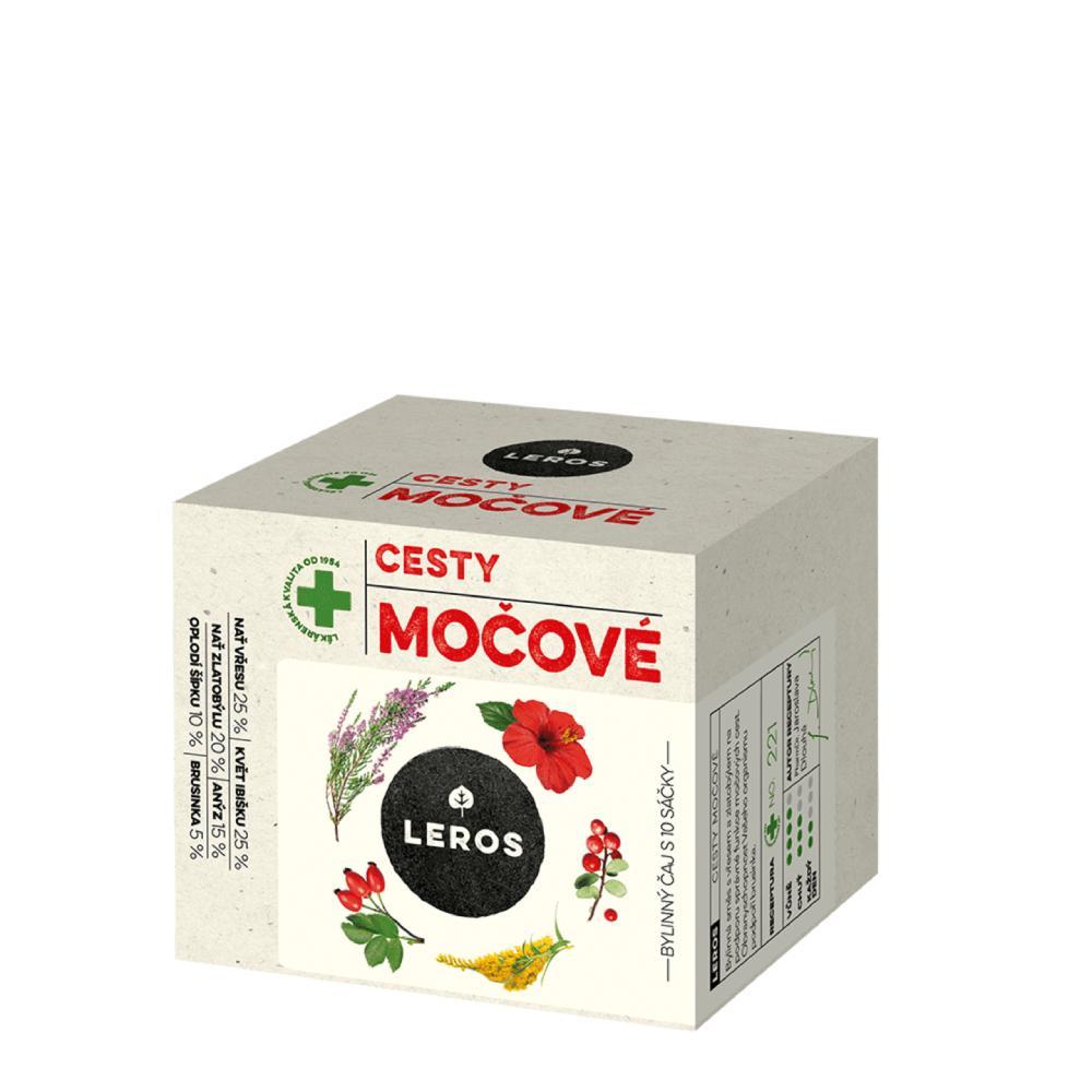 Bylinný čaj Leros Močové cesty / 10 sáčků