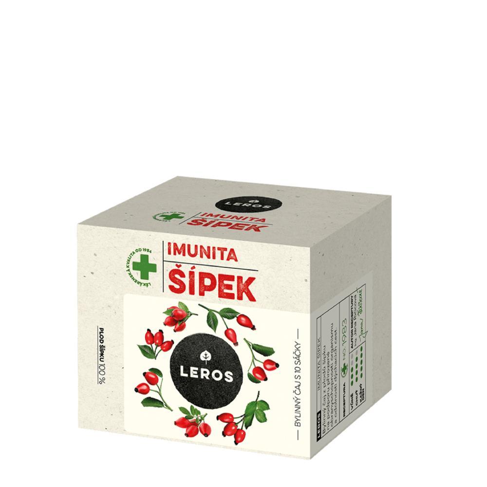Bylinný čaj Leros Šípek / 10 sáčků