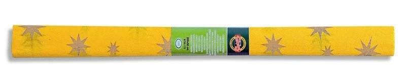 Koh-i-noor papír krepový zlaté hvězdy žlutý