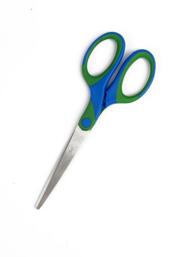 Spoko nůžky kancelářské symetrické 18 cm S0556 s měkčenou rukojetí