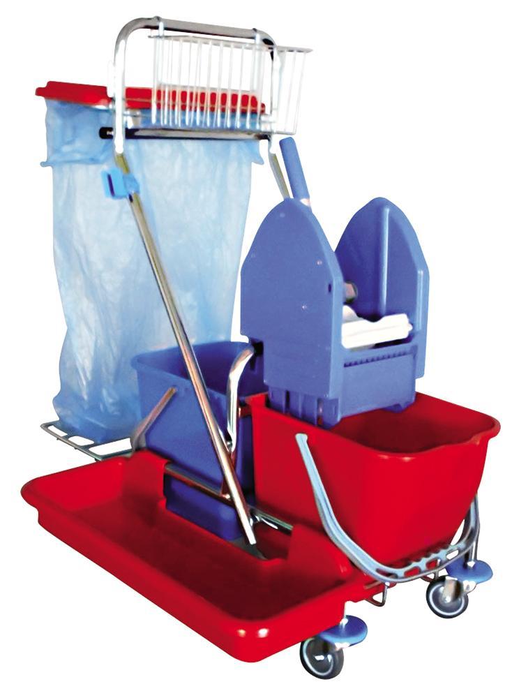Úklidový vozík 2 x 17 l s pytlem