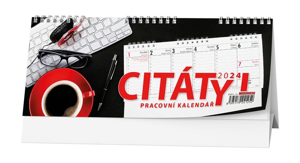 Baloušek Tisk kalendář stolní pracovní Citáty I.