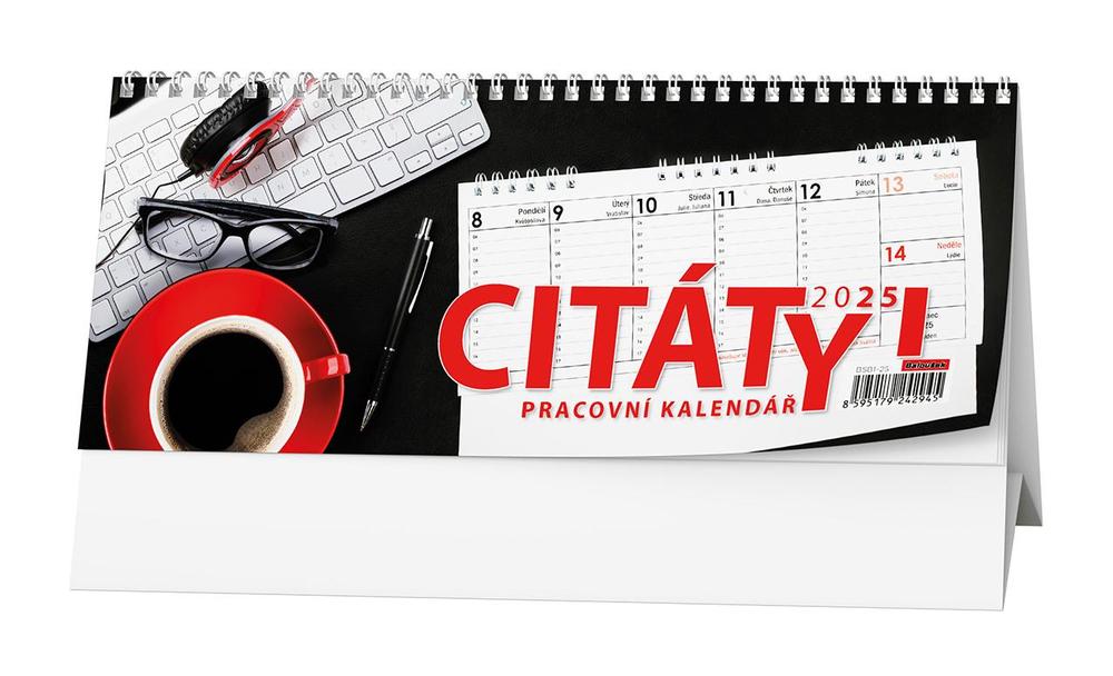 Baloušek Tisk kalendář stolní pracovní Citáty I.
