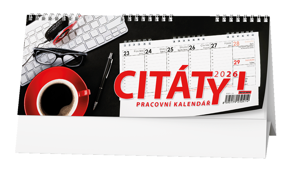 Baloušek Tisk kalendář stolní pracovní Citáty I.