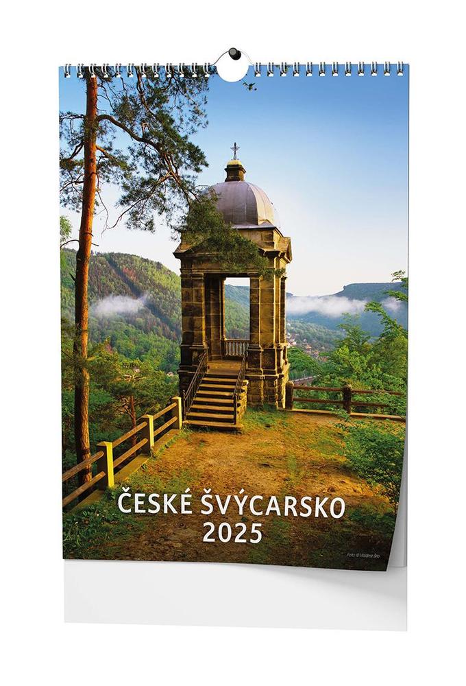 Baloušek Tisk kalendář nástěnný A3 České Švýcarsko