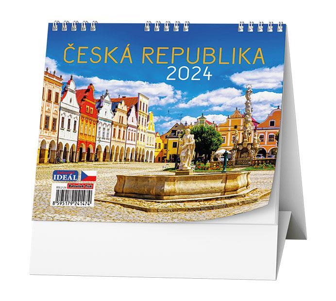 Baloušek Tisk kalendář stolní Ideál Česká republika