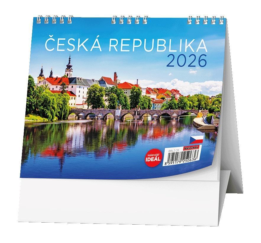 Baloušek Tisk kalendář stolní Ideál Česká republika
