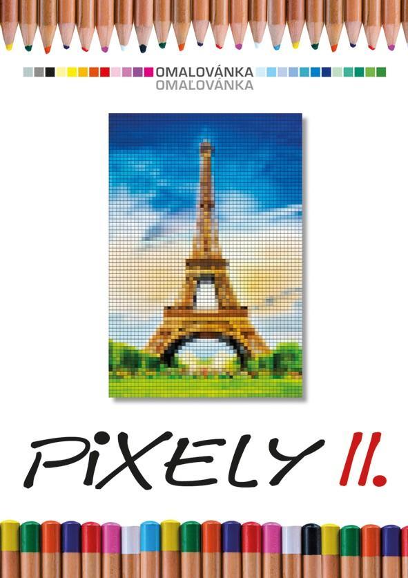 Baloušek Tisk omalovánky A4 Pixely II.