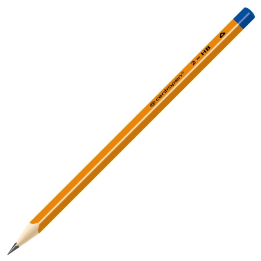 Centropen tužka grafitová 9511 školní trojhranná č.2 oranžová