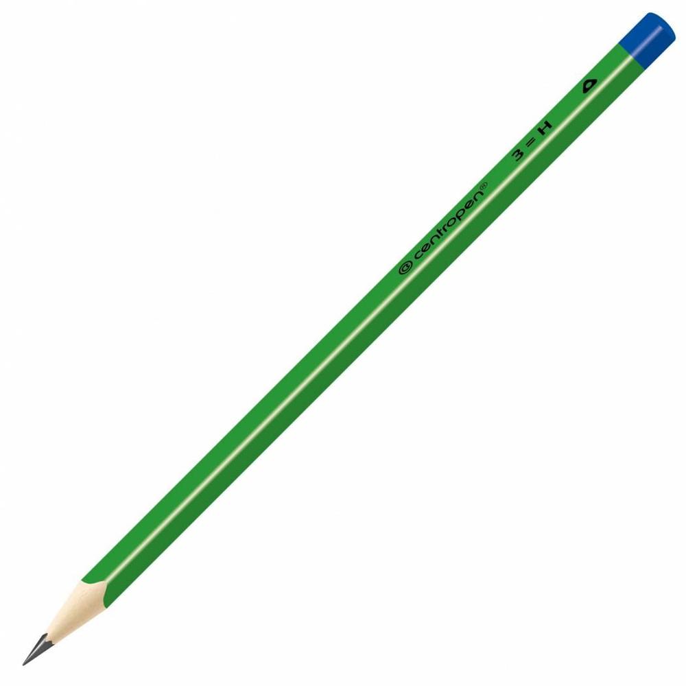 Centropen tužka grafitová 9511 školní trojhranná č.3 zelená