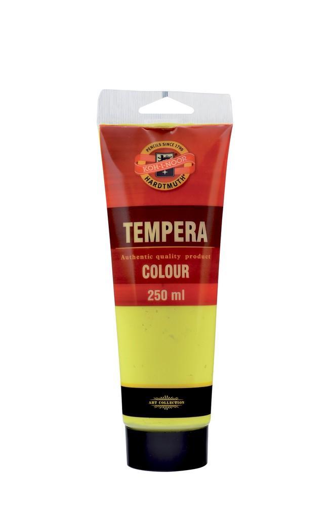 Koh-i-noor barva temperová tuba 250 ml žluť citronová