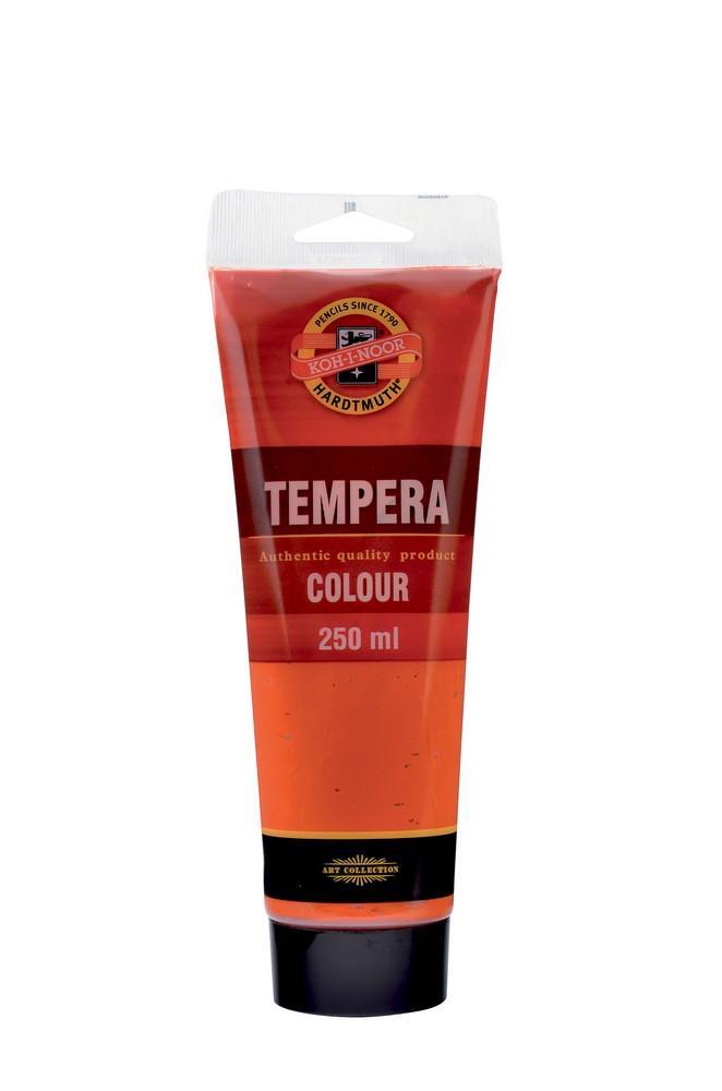 Koh-i-noor barva temperová tuba 250 ml rumělka červená světlá