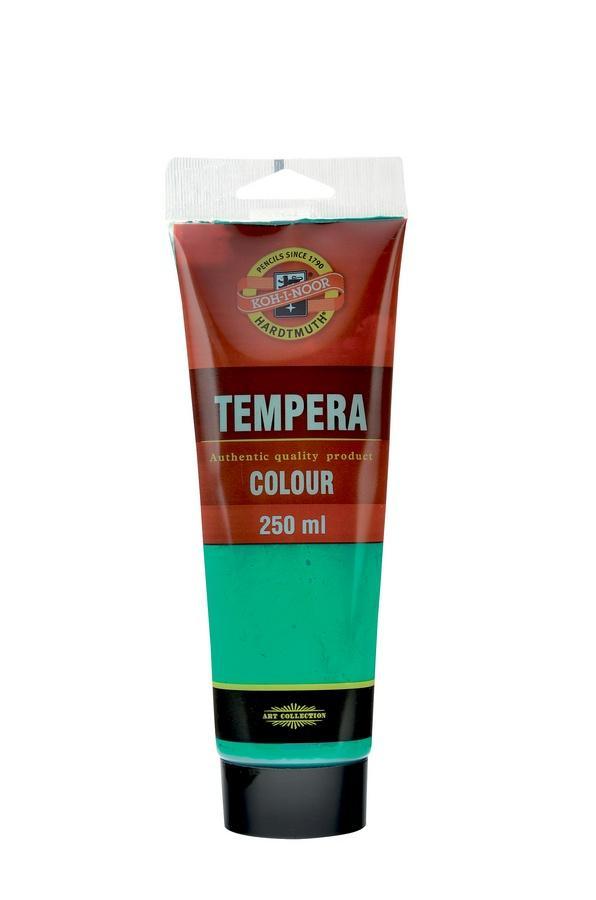 Koh-i-noor barva temperová tuba 250 ml zelená tmavá