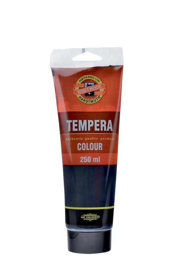 Koh-i-noor barva temperová tuba 250 ml čerň kostní