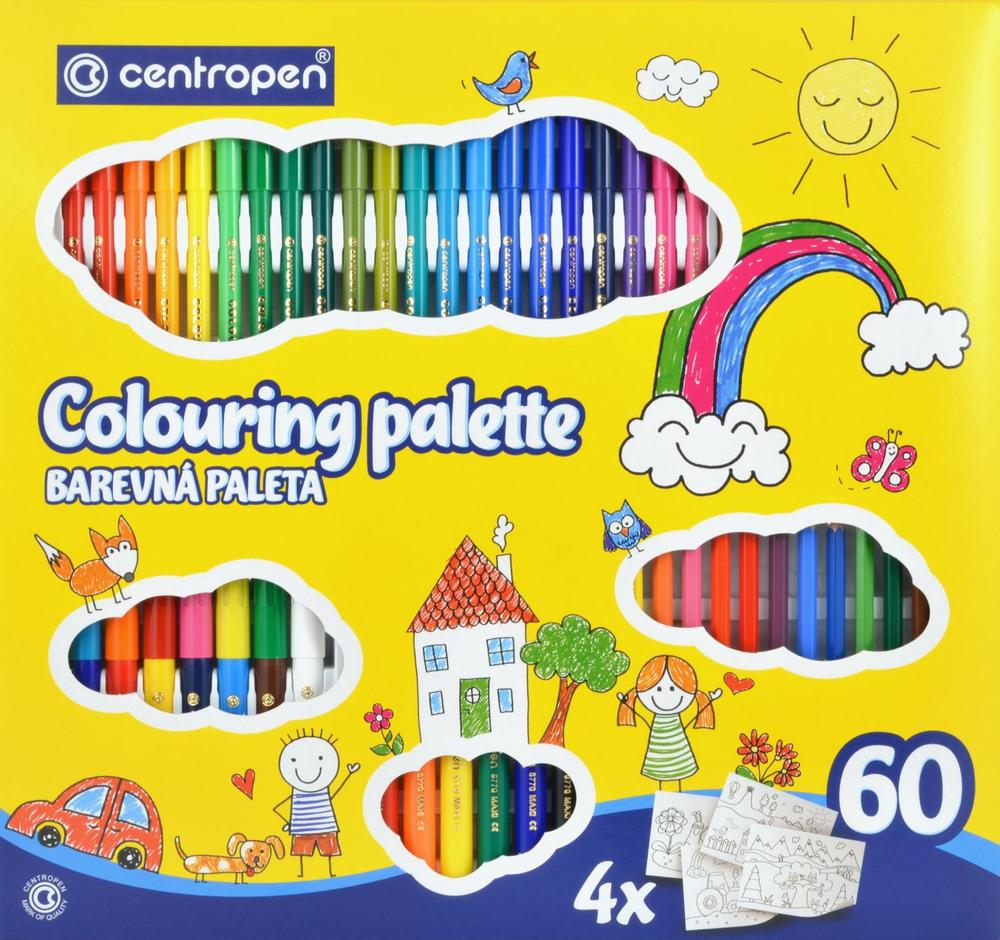 Centropen souprava Colouring Palette 9396