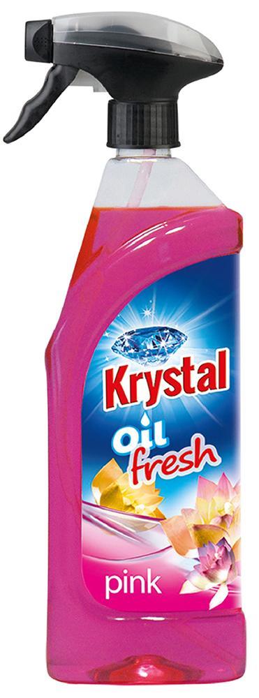 Krystal olejový osvěžovač 750 ml růžový