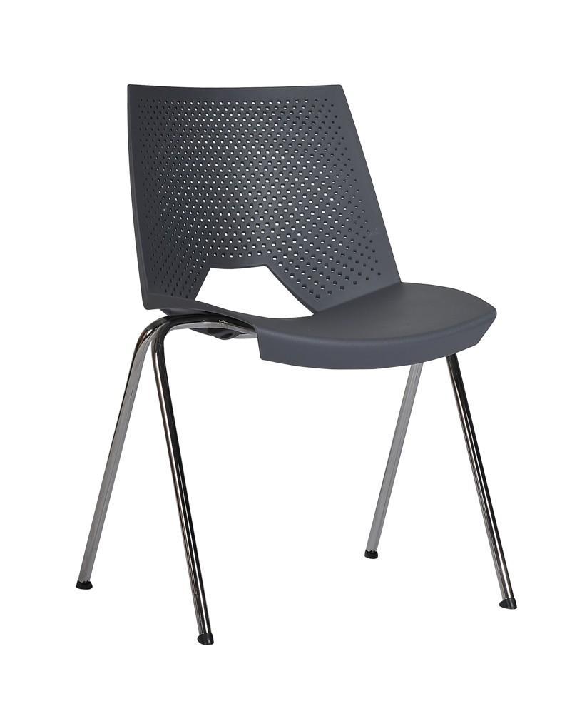 Plastová židle Strike šedá